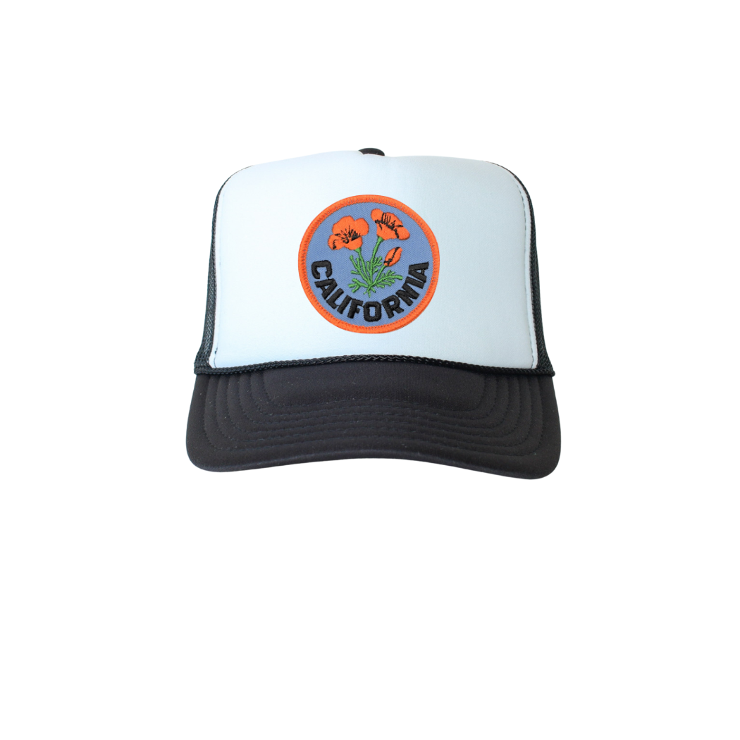 California Poppy Trucker Hat