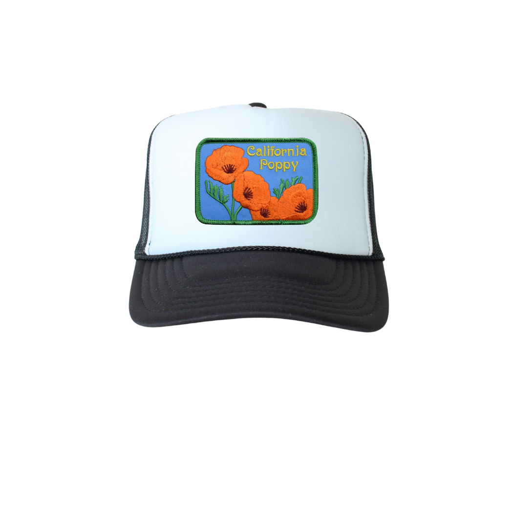 California Poppy Trucker Hat