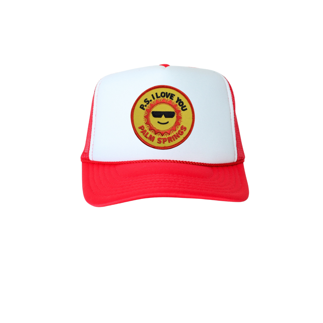 P.S. I LOVE PALM SPRINGS Trucker Hat