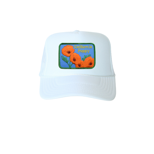 California Poppy Trucker Hat
