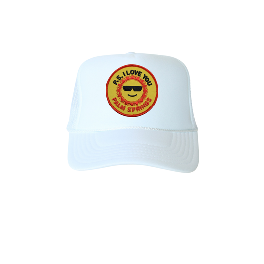 P.S. I LOVE PALM SPRINGS Trucker Hat